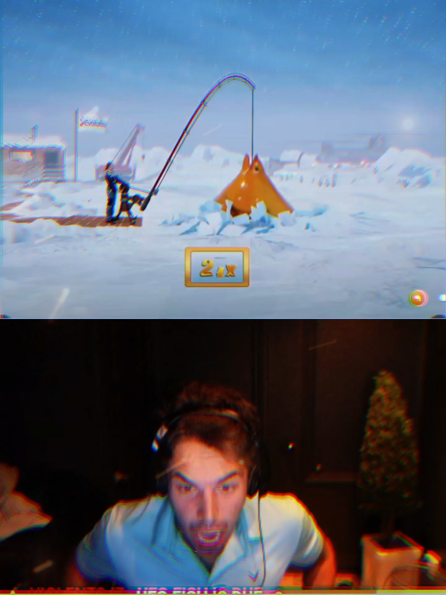 HE FINALLY GOT THE BIGGEST FISH    #explore #viral #ice #highlight