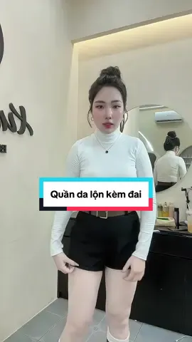 Quần da lộn #vairal #xuanmocreview #thoitrangnuhottrend #xuhuongtiktok 