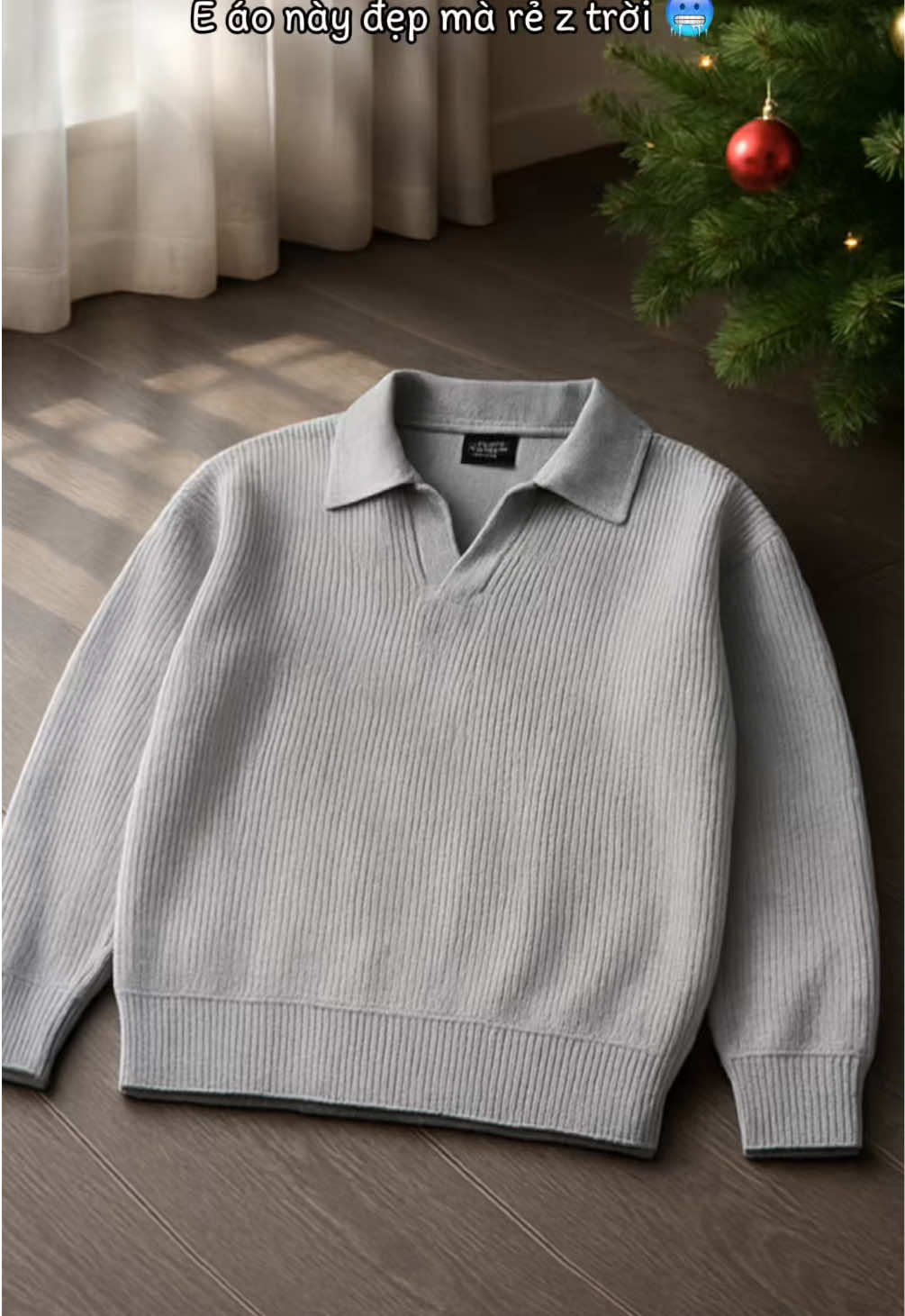 DAVUBA I Áo thun tăm cổ V trụ #sweater #xuhuong #davuba 