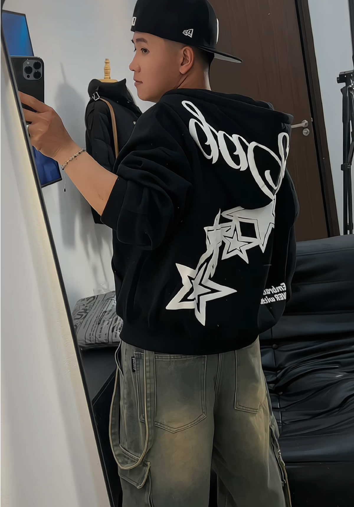 Đẹp zé #black97 #outfit #hoodie #GAVER #OOTD 