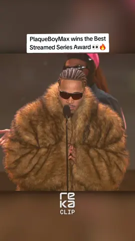 PlaqueBoyMax wins the Best Streamed Series Award 👀🔥 #plaqueboymax #streamerawards 