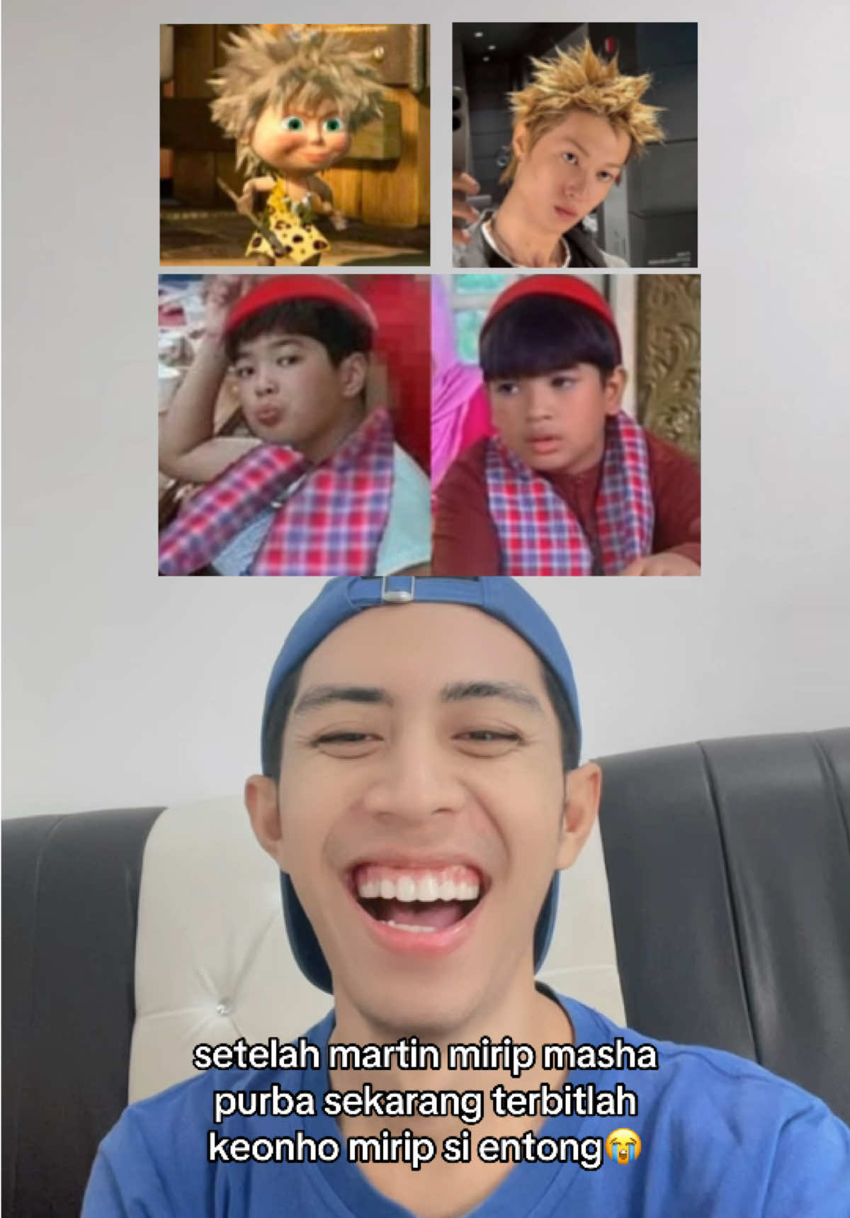 tapi emang beneran mirip😭🤣 #martinmasha #keonhosientong #cortis #coer #teguhdeniman 
