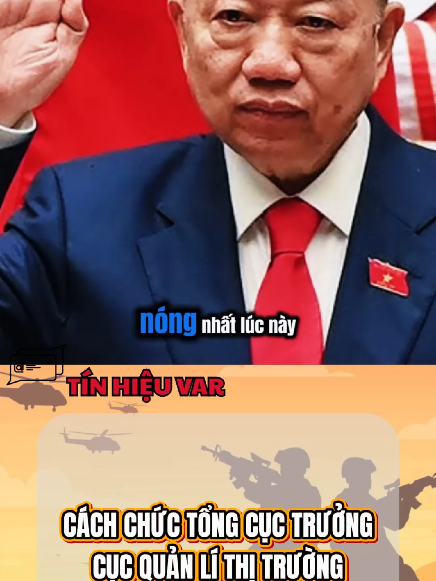 CÁCH CHỨC TỔNG CỤC TRƯỞNG CỤC QUẢN LÍ THỊ TRƯỜNG #tinhieuvar #theanh28 #fyp