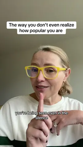 The way you don’t even realize how popular you are and how many people are watching you even in the silence. #keepshowingup #keepshowingupforyourself #stayconsistent 