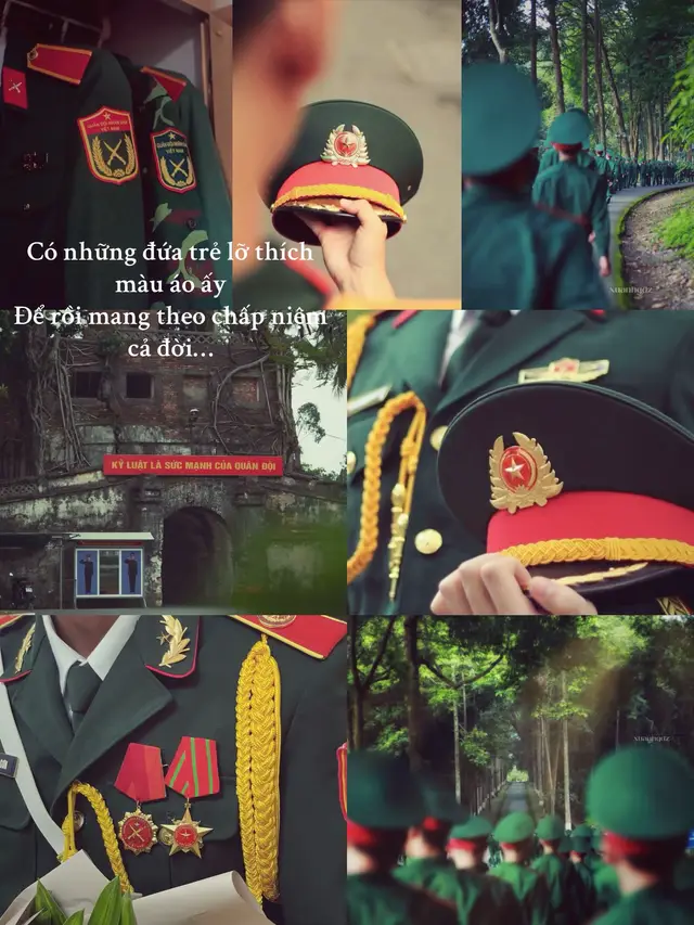 Không phải vì màu áo đẹp, mà vì trái tim muốn được đứng nơi Tổ quốc gọi tên #bodoicuho #quandoinhandanvietnam #xuhuong #fyp 