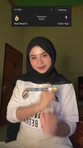let’s go 3 point bukan 4 point 🙏🏻😂 #halamadrid 