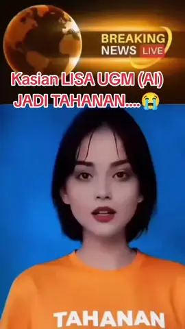Kasian LISA UGM (AI) JADI TAHANAN....😭 Karena Ungkap Jokowi Tidak Lulus Dari UGM  Akhirnya.... Lisa Direstart (Setting Ulang) 😂 #fyp  #fypviralシ  #fypviralシviral  #fypviraltiktok🖤シ゚☆♡  #view200k 