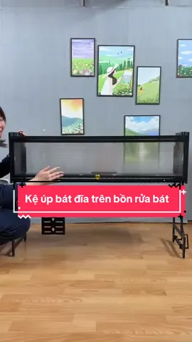 Kệ úp bát đĩa trên bồn rửa bát sang trọng#xuhuong #kedebatdia #kedebatdiatrenbonruabat #kedebatdiadanang 