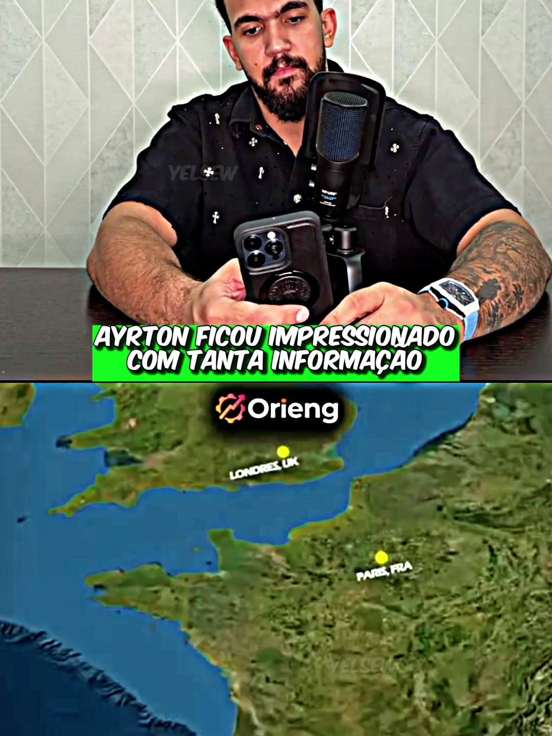 Ayrton ficou impressionado com tanta informação #ayrtonbrito #clipfyleague #ayrtonclipfy @ayrtonbrito_ @clipfyai.league