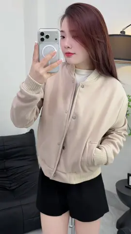 #aokhoacbomber #aokhoacdaep #aokhoacnu #aokhoacdangngan #xuhuong 