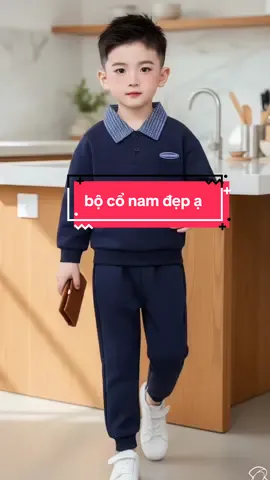 bộ thu đông bé trai chất da cá giầy dặn #thoitrangtreem #dobochobe #hotrend #aobetrai 