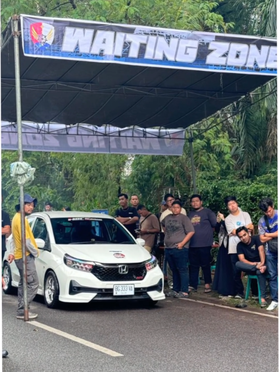 Alhamdulillah ada cinta nya 🤘 #bafkejurda  #bafracingorganizer  #hbcpalembang #dragrace  #brioonyot  @kenzoliverajawali  @HBC Palembang 