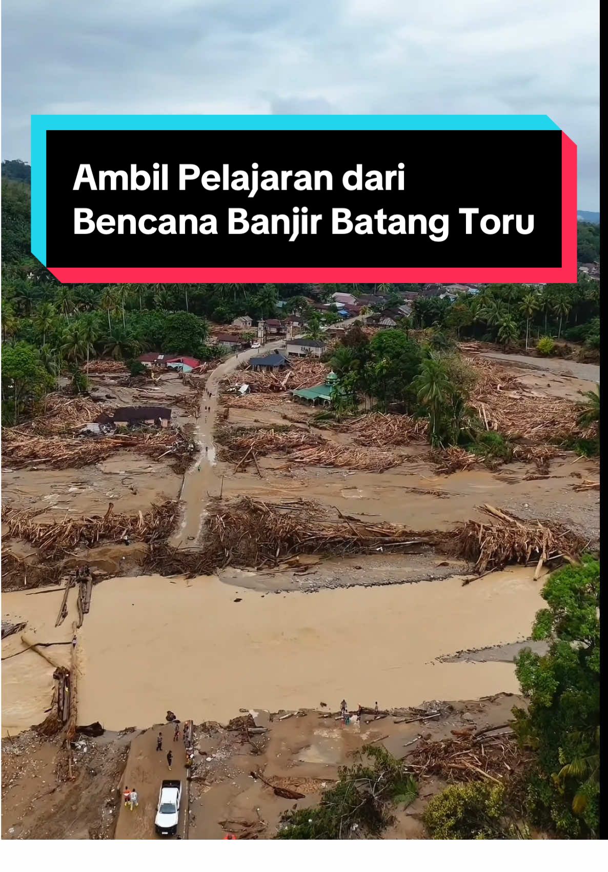 yuk warga kalimantan harus belajar dari bencana di sumatera, khususnya banjir bandang tapanuli selatan, di kecamatan batang toru. beberapa desa yang terdampak adalah desa huta godang, desa aek ngadol sitinjak, desa garoga, dan desa anggoli.  kali ini yang kita gambarkan adalah desa garoga, kecamatan batang toru, tapanuli selatan, sumatera utara #bencanatapanuli #banjirsumaterautara #batangtoru #garoga