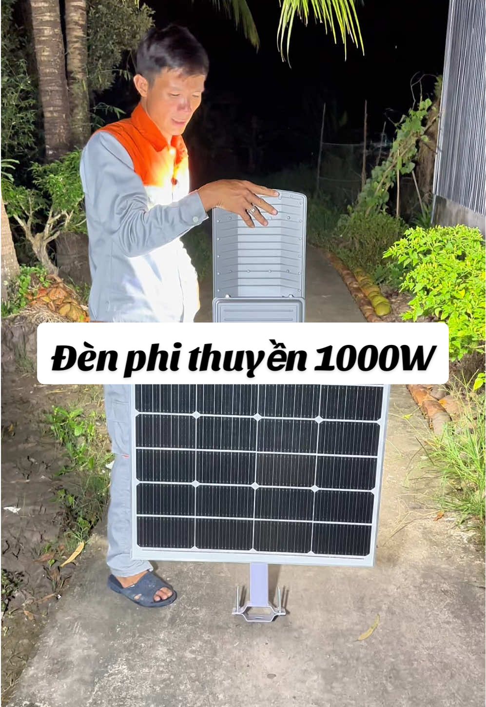 Đèn phi thuyền 1000W #banangluong #dennangluongmattroi #dennangluongmattroigiatot #dennangluongmattroichinhhang 