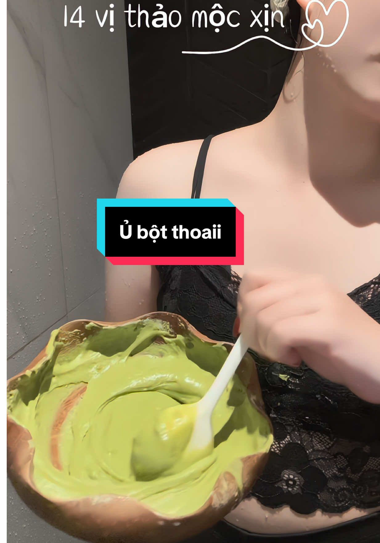 Chăm da body với bột thảo mộc 😶‍🌫️🛁❄️🫧#bottamtrangthaomoc #nhacami #camicosmetic  