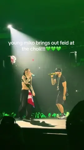 young miko and feid!!!! #feid #youngmiko #rauwalejandro #tokisha #ferxxo 