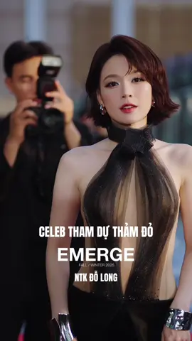 Các Celeb tại thảm đỏ EMERGE Fashion cuar ntk Đỗ Long p1 #raindinhquayphim #dolongfashionshow2025 #EMERGE 