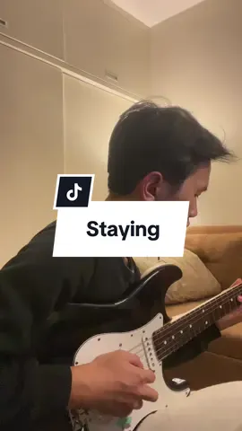 Staying - @lizzy (guitar improv) #staying #lizzymcalpine #guitar