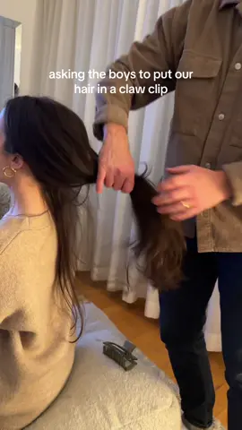 Who did it best? #hairtok #clawclip Ib: @Alexis Quenneville 