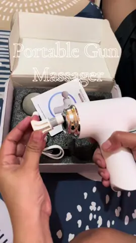 Portable gun massager✨#gunmassager #portablemassager #massager #massagergun 