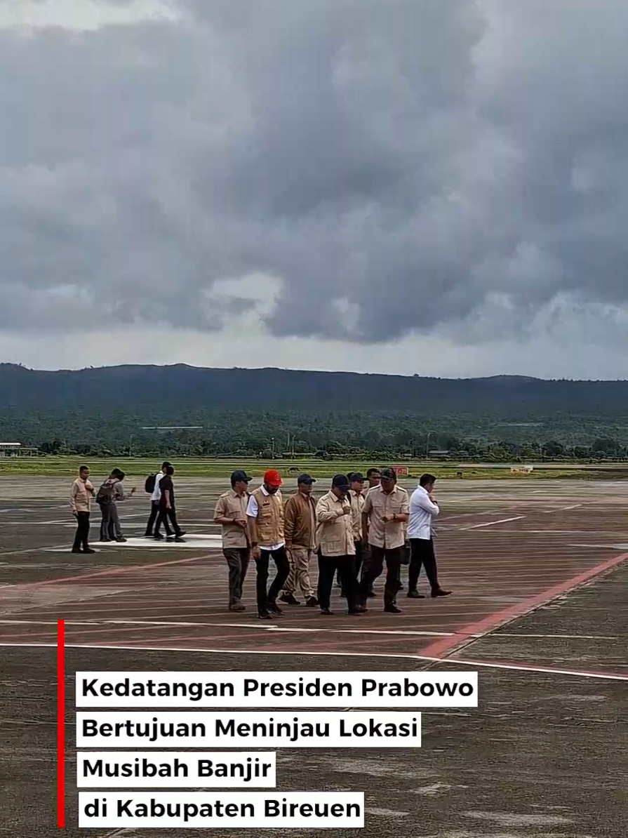 Gubernur Jemput Kedatangan Presiden di Aceh, Ikut Dampingi Tinjau Lokasi Banjir