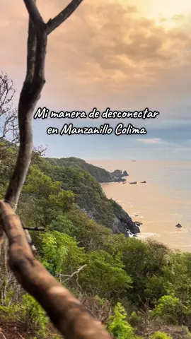 📍✨Playa la Boquita y Xoloapan contemplando el atardecer en Mirador Colibrí 🎒🥾🩷#Xoloapan #manzanillocolima  #senderismo #Hiking #colima 