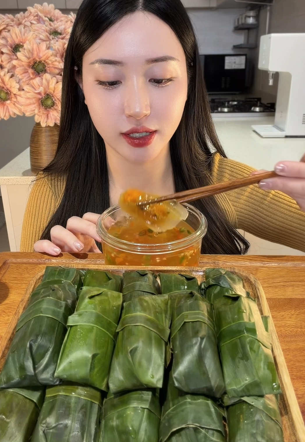 Bánh bột lọc tôm 🤤 