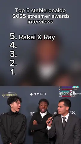 Ron is the best interviewer 😂#streamer #stableronaldo #streamerawards #faze #interview 