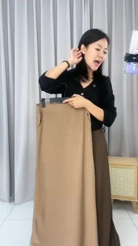 Scuba Duyung Long Skirt [Fit Up To 95KG] - Rok Panjang Wanita Elastik & Lembut Sesuai untuk Pakaian Kasual dan Pejabat 5 Warna Tersedia