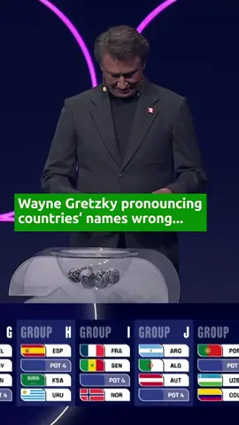 We all have our moments 😅 🏆 #FIFAWorldCup 26™ Final Draw | SBS & SBS On Demand #WayneGretzky