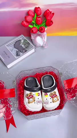 Dép sục 2 đế sticker gấu dễ thương cho bé #depsuc #depchobe #deptreem #mẹmiko #xuhuong 