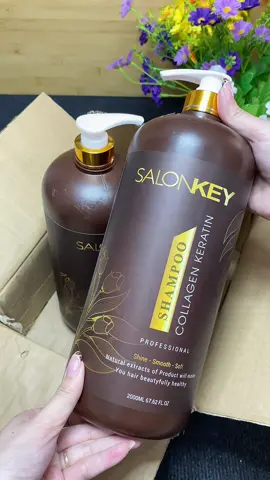 Dầu gội và dầu xả salonkey #daugoi #daugoisalonkey #review #xuhuong 
