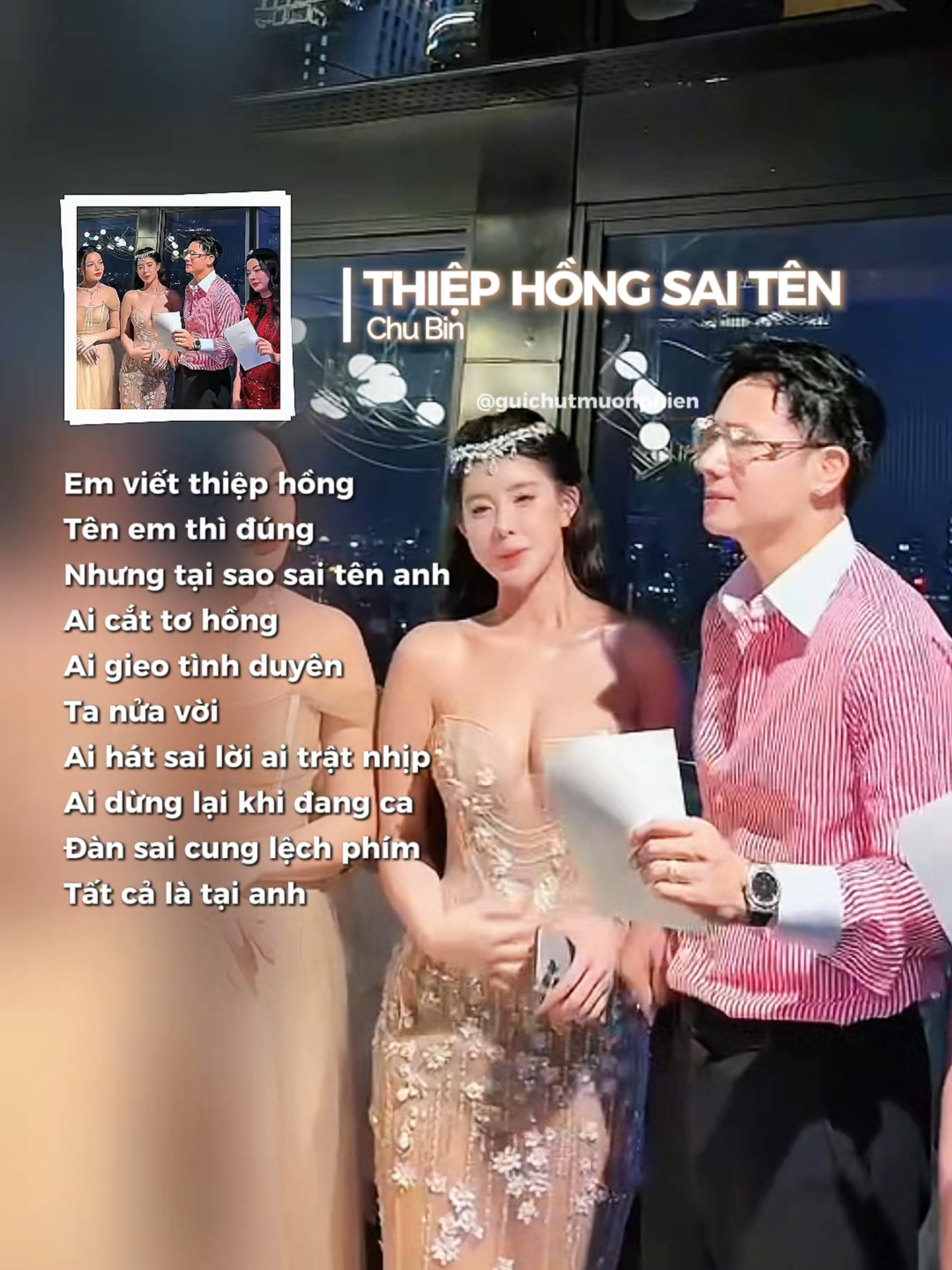 Tại ai? #thiephongsaiten #chubin #namviet #1bhc25