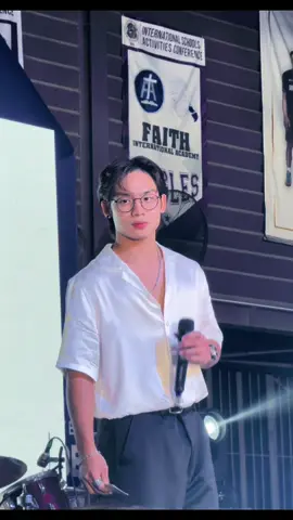 @Jeo Ong  SURPRISE SISFU STUDENT AMBASSADO APPEARANCE 😎✨  Styling #RanqueStylingTeam #TheKaleidoscopeBenefitConcert #JeoOng #JeremiahOng