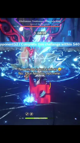 Mind you this ain’t even my best run 🤷🏻 #neuvilette #GenshinImpact #fypシ゚ #fyp #foryoupage 