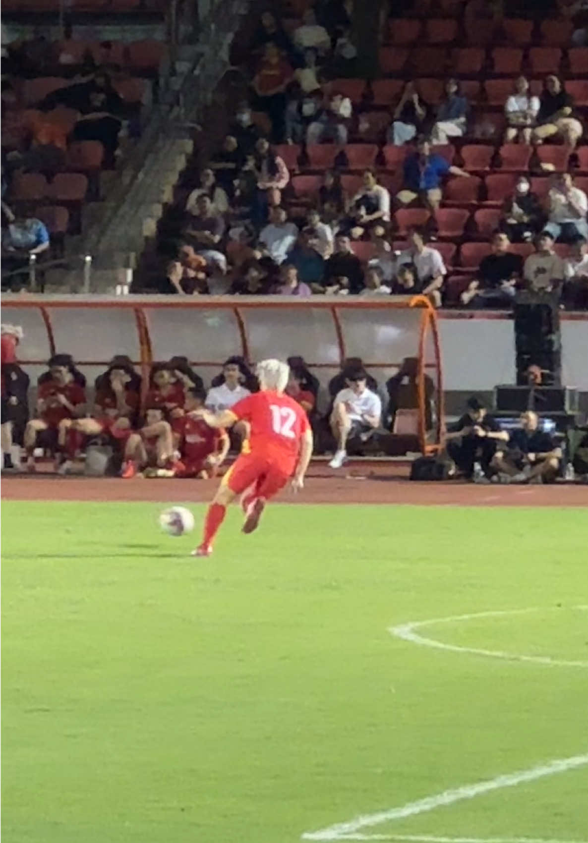 Anh số 12 chạy hơi bị ghê đấyyyy @Trường Linh Bùi @Bình Trường Lui #fyp #buitruonglinh #bongdavietnam 