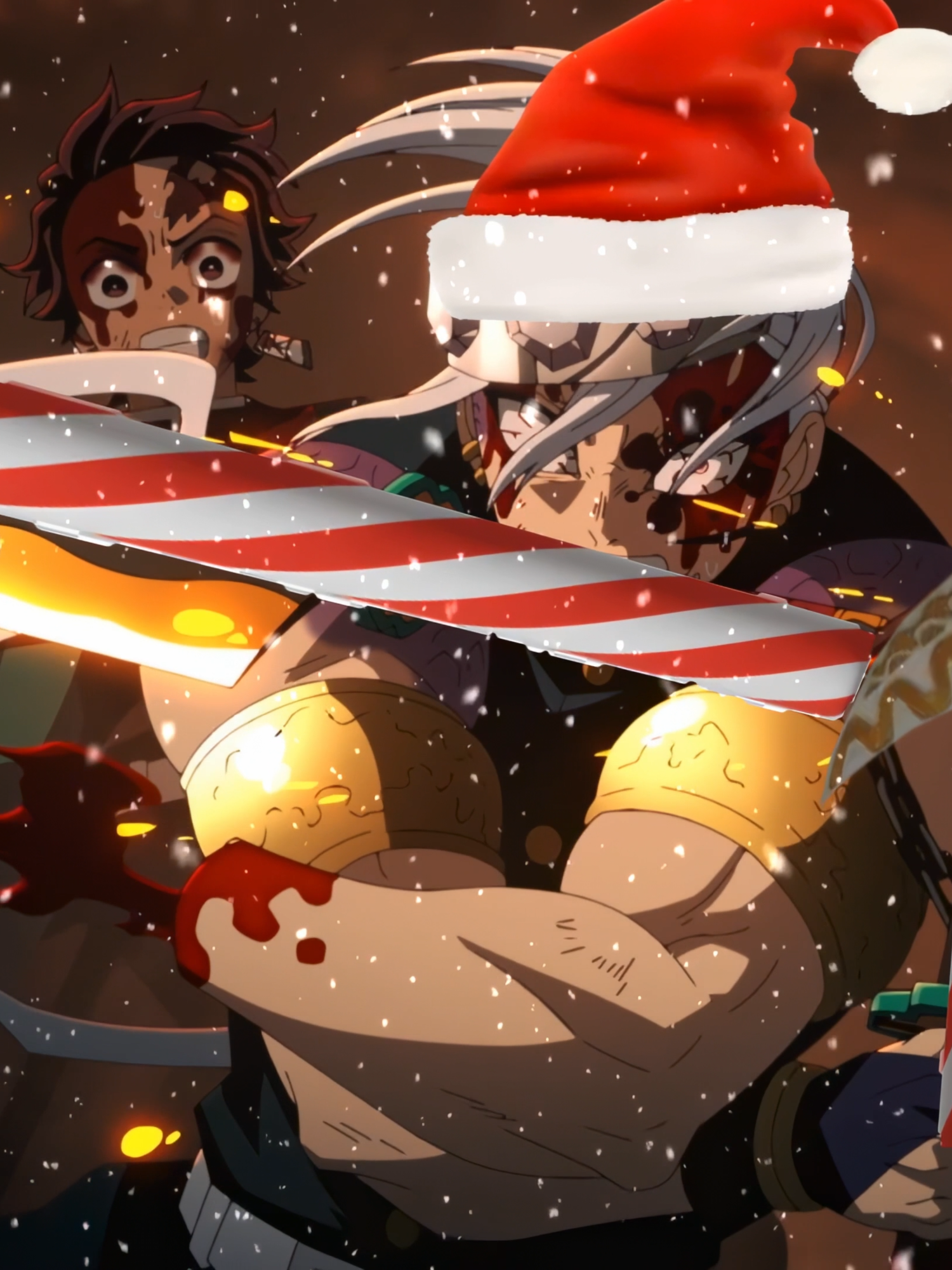 nice try grinch | #demonslayer #animeedit #4kedit #anime #edit #smooth #sad  demon slayer Christmas edit