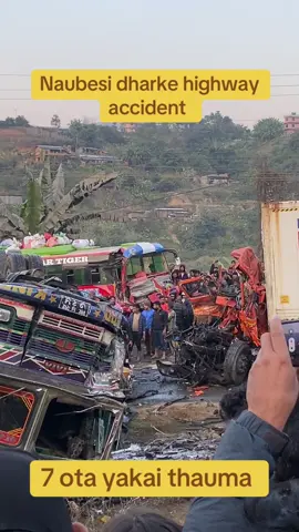 Naubesi dharke highway accident!!!!!