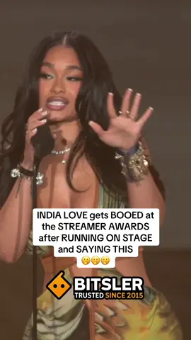 India love booed off stage at the streamer awards #fyp #streamerawards #ddg #trending 