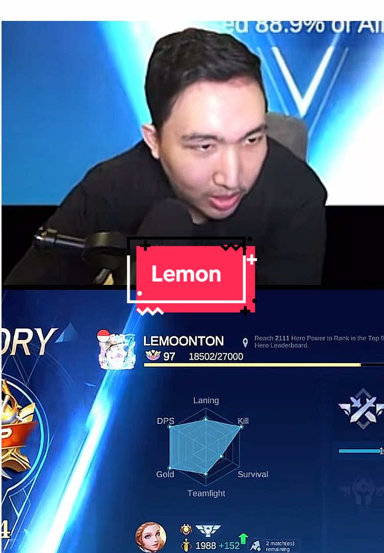Mitos stak 3 odette langsung di tutorin lemon #rrqlemon #MLBBXSpongeBob #MLBBFriendFest #MLBB 