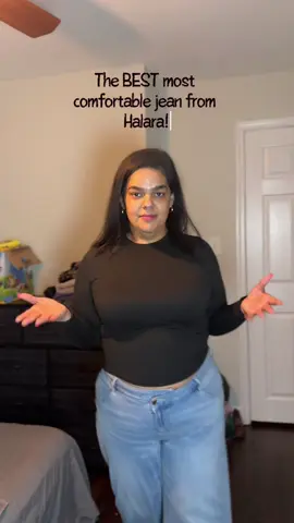 These jeans have the perfect stretch and they’re super freaking flattering and comfortable literally my favorite pair of jeans. I’m so excited to order more. #halaraeveryday #halarajeans #tiktokshopcreatorpicks #tiktokshopholidayhaul #jeans 