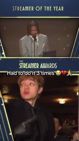 Had to do it for the third time 😭 #jasontheween #faze #streamerawards 