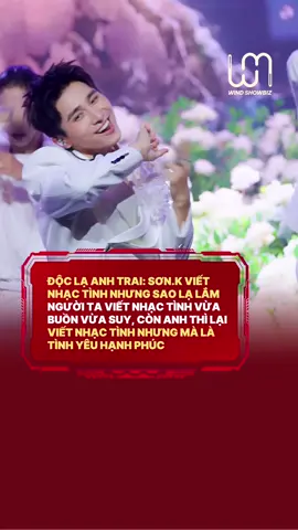 Nhạc tình mà sao nghe thấy hạnh phúc quá trời vậy taaa. #SonK #ATSH #AnhTraiSayHi #DREAMeRMedia #WindShowbiz 