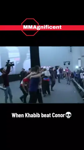 old video When Khabib beat Conor.💀👑 #conormcgregor #khabib #khabib_nurmagomedov #chechnya #ireland 