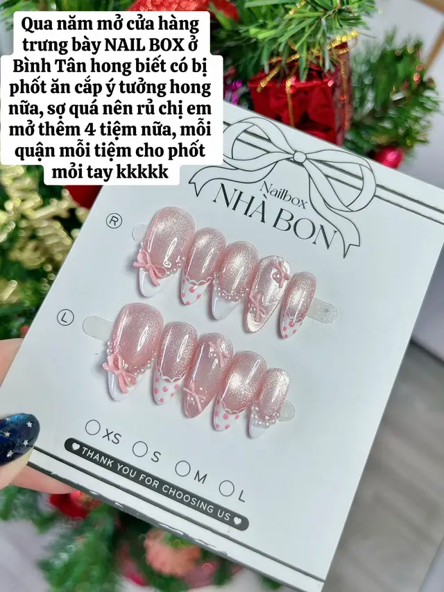Giỏ hàng tui nha #nailboxnhabon #nails #viral #sconail #nailhellokitty 