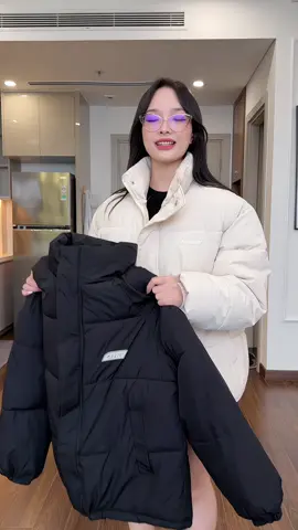 Áo khoác phao nam nữ dày dặn siêu ấm #hiennguyen666666 #thoitrangnu #aophao #aophaonamnu #xuhuong 