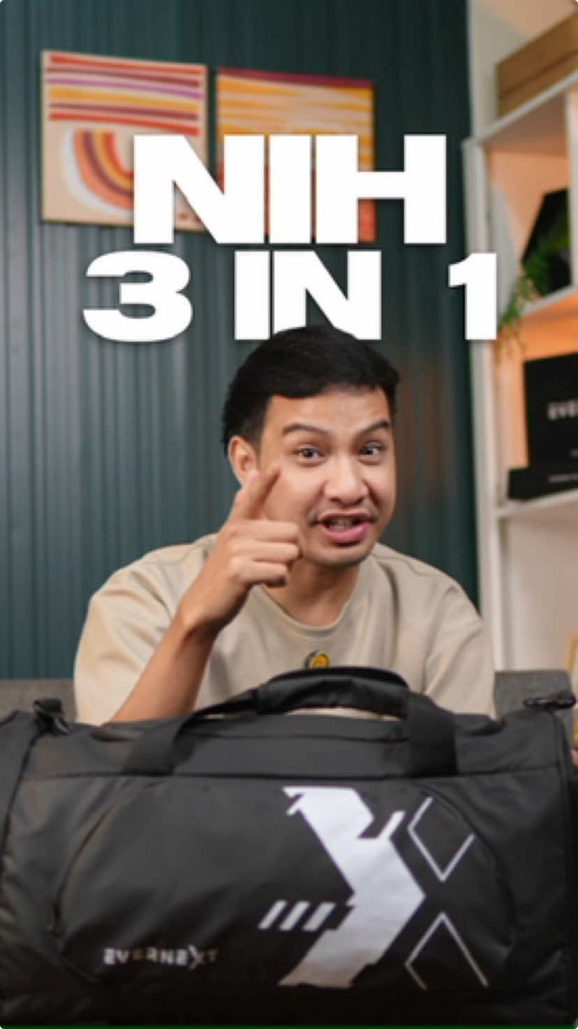 TAS TRAVEL 3 IN 1, Gak bikin pusing lo kalo lagi Traveling. Lengkap banget mau mode di Jinjing BISA, Mode Sling Bag BISA, Apalagi Mode Backpack! Tas Travel Austin memang solusinya! #WajibPunya #tasantiair #ootdliburan #travelbag #taspria #tasliburan #evernext 