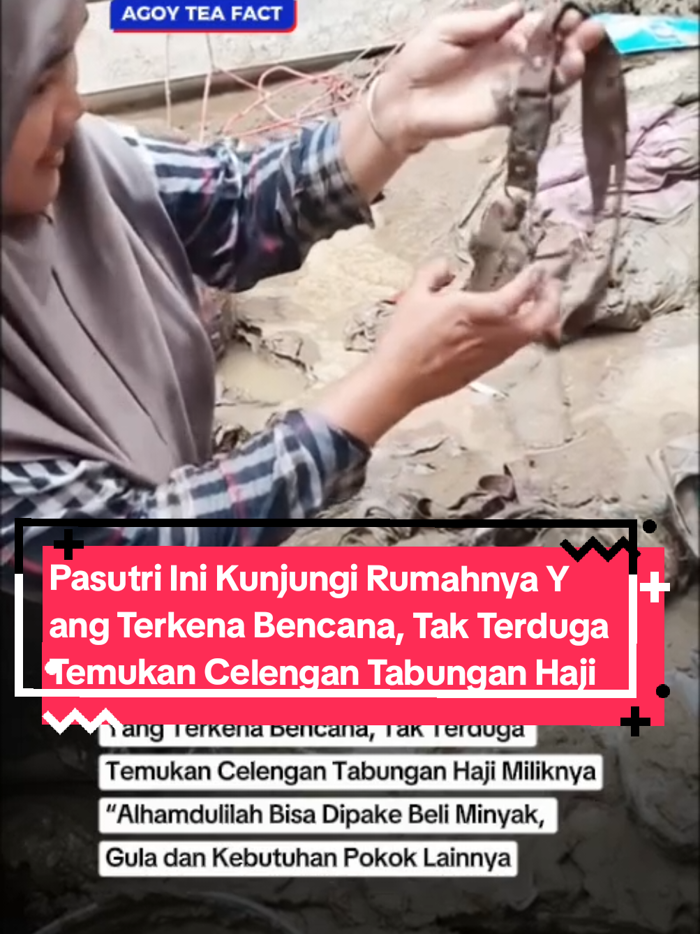 Pasutri Ini Kunjungi Rumahnya Yang Terkena Bencana, Tak Terduga Temukan Celengan Tabungan Haji Miliknya : “Alhamdulilah Bisa Dipake Beli Minyak, Gula dan Kebutuhan Pokok Lainnya #fyp #banjir #longsor #aceh #sumatera 