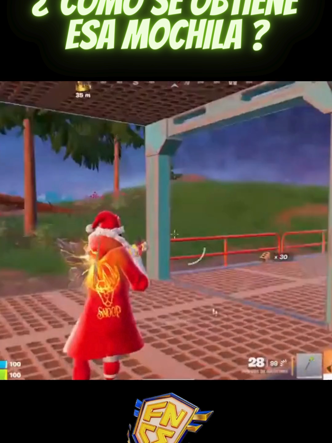 Fortnite Mochila de la FNCS