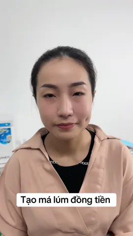 Má lúm đồng tiền - ổn định cười mới thấy ☺️ #malum #dongtien 